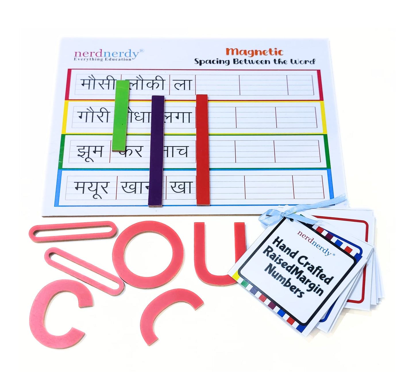 NerdNerdy Sensory Tactile Raised margins Kit - Level 2/ useful kit for those with defecit in fine motor skills, dyslexia, dysgraphia, autism or those having writing issues - NerdNerdy