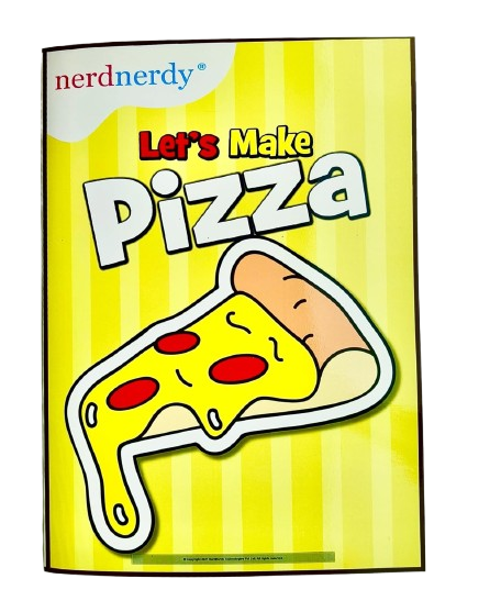 Nerdnerdy Pretend Play Pizza & Sandwich Game for Educational Toys, Number Learning Toys, Preschool Math Games, and Manipulatives for Early Learning