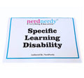 NerdNerdy Understanding Learning Disability Manual - NerdNerdy