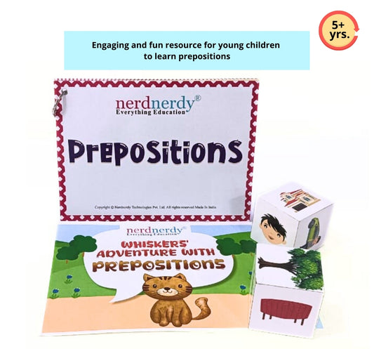 Preposition Level 1/An Interactive Learning Tool  /3+yrs/ TLM & Special education resource - NerdNerdy