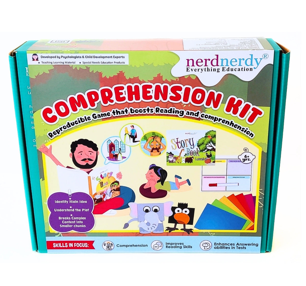 NerdNerdy My Comprehension Kit/Techniques to Improve Reading& Comprehension - NerdNerdy