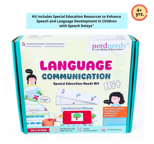 NerdNerdy Language and Communication Kit/  useful for children with Autism or those with speech delays. - NerdNerdy