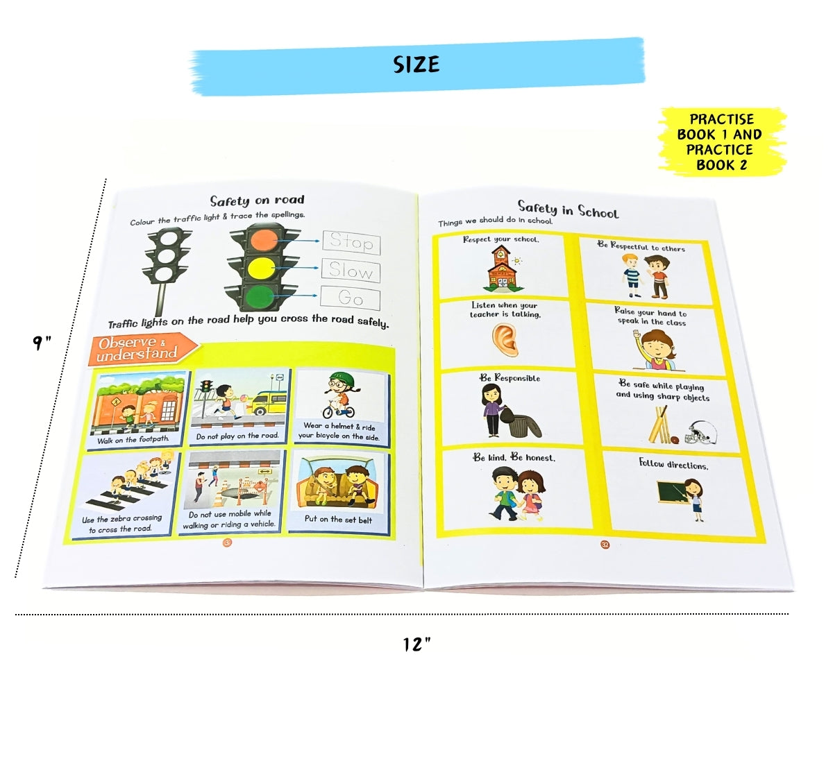 NerdNerdy Brainy Brain EVS Practice Book for 4yrs- LKG - NerdNerdy