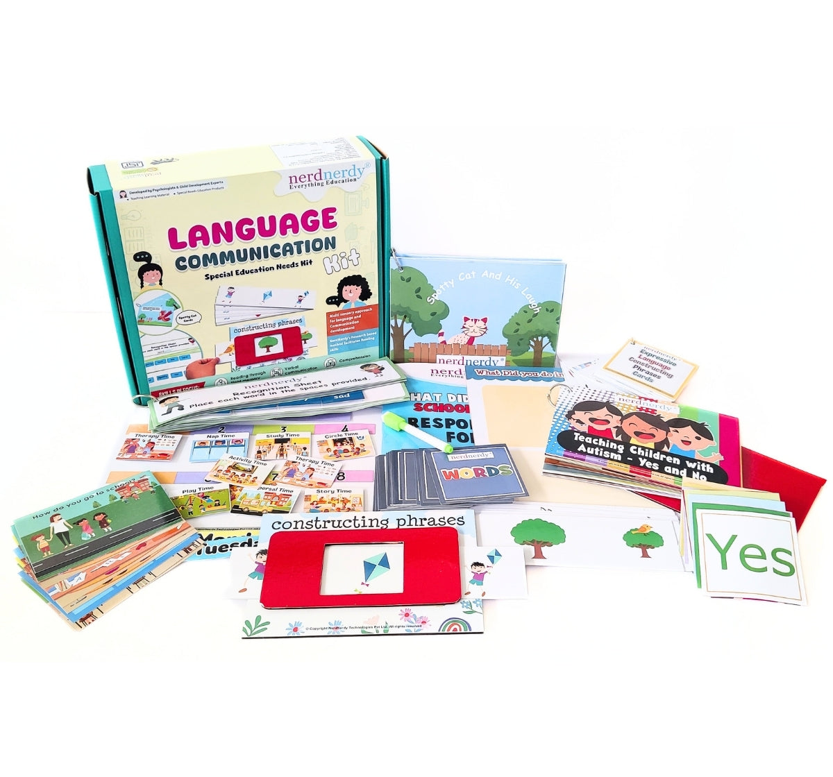 NerdNerdy Language and Communication Kit/ useful for children with Aut