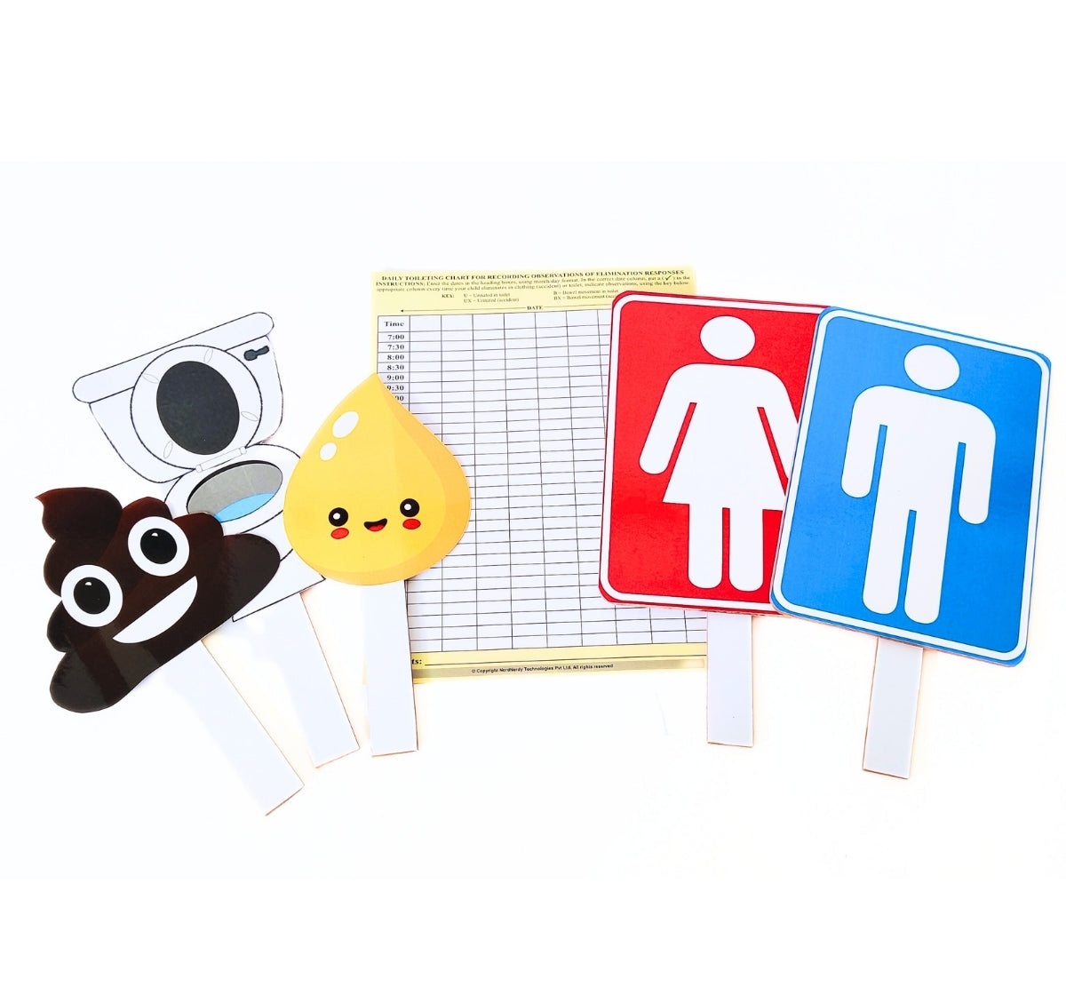 NerdNerdy Toilet Training Kit for Special Needs/Expert curated for children with developmental delays - NerdNerdy