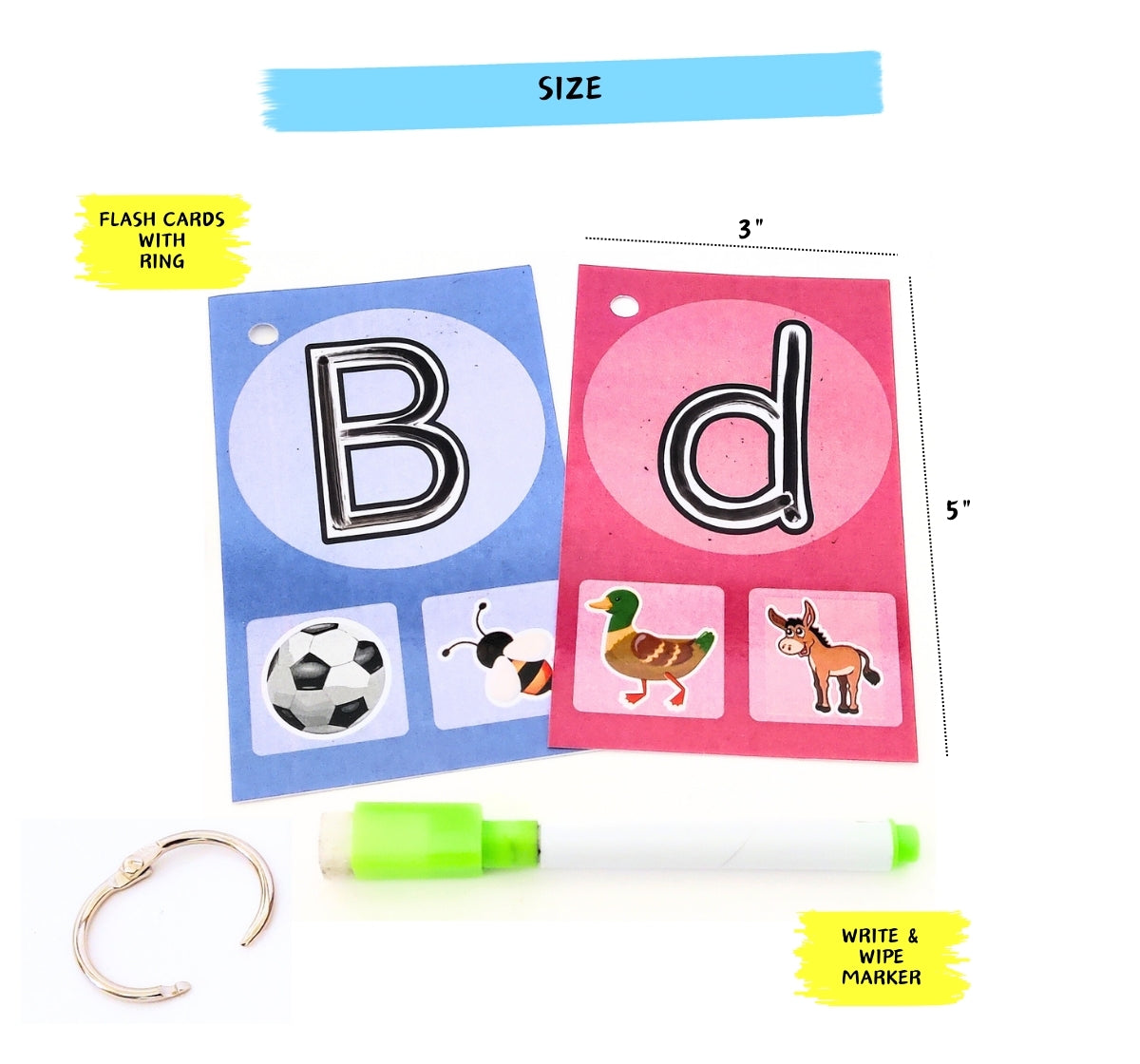 NerdNerdy Uppercase and Lowercase Alphabet Flashcards - NerdNerdy