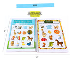 NerdNerdy Workbook -Task Rubric Level 1 for 3yr old/ All in one worksheets for Nursery/Set of 160+ worksheets. - NerdNerdy