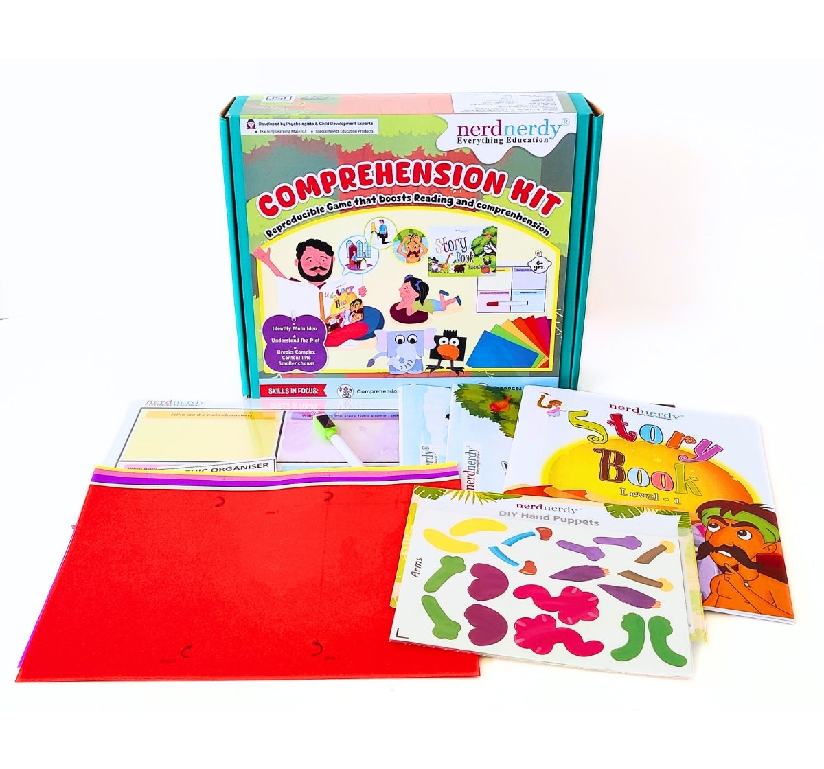 NerdNerdy My Comprehension Kit/Techniques to Improve Reading& Comprehension - NerdNerdy