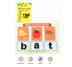NerdNerdy Wordworks-Word Building Made Easy/Easy Technique for children to make words/great teaching aid for home & classroom/4yrs+ - NerdNerdy