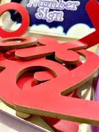 Nerdnerdy Wooden Math Signs Set and Numbers/Preschool 3-4yrs/ Training Videos by Experts to use in Multiple Ways to Teach Different Concepts/woode Math kit - NerdNerdy
