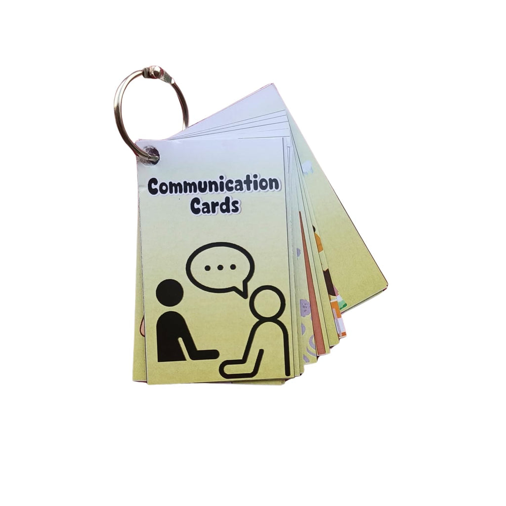 NerdNerdy Communication & Safety Kit for Autism, Speech Delay, Special Needs | Portable Emergency Cards, ID Card, Social Situations Guide for Non-Verbal Kids | Asking for Help | Speech Delay - NerdNerdy