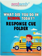 NerdNerdy What did You do in The School Today/Classroom Activity Schedule/Autism structuring/Attention/Memory/Occupational Therapy/Autism Toys/Speech Development/Sensory Toys - NerdNerdy