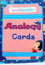 Analogy Cards Level 1 | Improves Critical Thinking Skills | Language Therapy Toys | Hands-on Teaching aid for Preschools - NerdNerdy