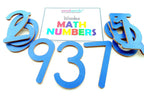 NerdNerdy Math Wooden Numbers/Large Sized/Preschool/ 3-4yrs/ Training Videos by Experts to use in Multiple Ways to Teach Different Concepts/Wooden Maths kit - NerdNerdy