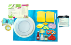 Nerdnerdy Pretend Play Pizza & Sandwich Game for Educational Toys, Number Learning Toys, Preschool Math Games, and Manipulatives for Early Learning - NerdNerdy