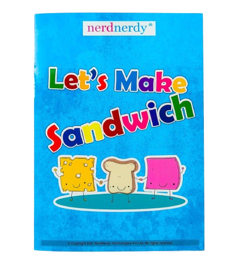 Nerdnerdy Pretend Play Pizza & Sandwich Game for Educational Toys, Number Learning Toys, Preschool Math Games, and Manipulatives for Early Learning - NerdNerdy