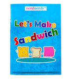 Nerdnerdy Pretend Play Pizza & Sandwich Game for Educational Toys, Number Learning Toys, Preschool Math Games, and Manipulatives for Early Learning - NerdNerdy