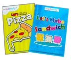 Nerdnerdy Pretend Play Pizza & Sandwich Game for Educational Toys, Number Learning Toys, Preschool Math Games, and Manipulatives for Early Learning - NerdNerdy