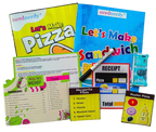 Nerdnerdy Pretend Play Pizza & Sandwich Game for Educational Toys, Number Learning Toys, Preschool Math Games, and Manipulatives for Early Learning - NerdNerdy