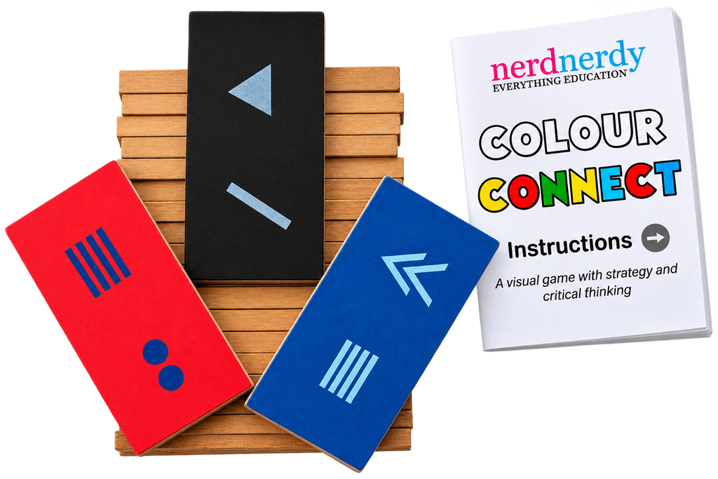 NerdNerdy Color Connect – A Visual Strategy & Critical Thinking Tiles Game