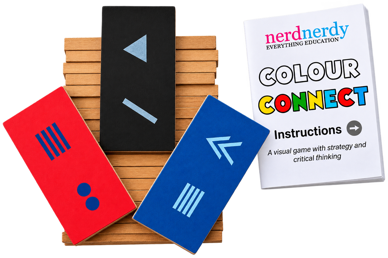 NerdNerdy Color Connect – A Visual Strategy & Critical Thinking Tiles Game
