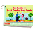 Good Touch Bad Touch Educational Cards, Body Awareness Safety Boundaries Self-Advocacy, Kids Learning Tool with Illustrations