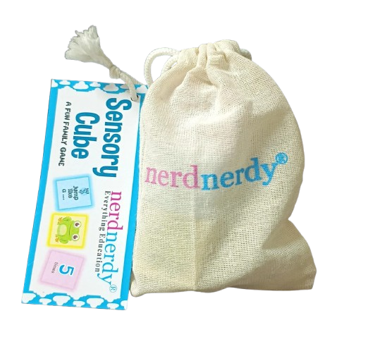 NerdNerdy Sensory Cubes for Children with Special Needs, those having sensory challenges like Autism/ Occupational therapy/ Vestibular/ Instruction following/Receptive and Expressive language skills