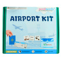 NERDNERDY Airport Pretend Play & Social Skills Kit for Kids | Autism | Speech | Communication | PEC | Visual | Therapy Tool | ABA | Role Play Learning | Gift - NerdNerdy