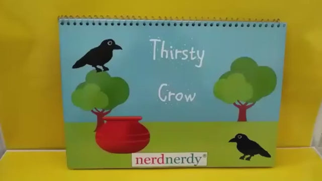 NerdNerdy Thirsty Crow/Divergent thinking & Multidimensional knowledge/4+yrs