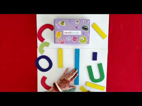 NerdNerdy Lets make Alphabets and Numbers/ An interesting resource developed by Occupational Therapist for all children age 5+yrs